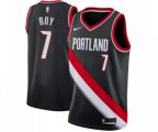 Portland Trail Blazers #7 Brandon Roy Swingman Black Road NBA Jersey - Icon Edition