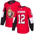 Ottawa Senators #12 Marian Gaborik Authentic Red Home NHL Jersey