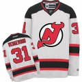 New Jersey Devils #31 Scott Wedgewood Authentic White Away NHL Jersey