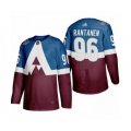 Colorado Avalanche #96 Mikko Rantanen Authentic Burgundy Blue 2020 Stadium Series Hockey Jersey