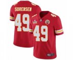 Kansas City Chiefs #49 Daniel Sorensen Red 2021 Super Bowl LV Jersey