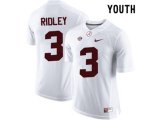 2016 Youth Alabama Crimson Tide Calvin Ridley #3 College Football Limited Jersey - White