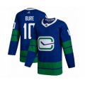 Vancouver Canucks #10 Pavel Bure Authentic Royal Blue Alternate Hockey Jersey