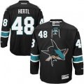 San Jose Sharks #48 Tomas Hertl Premier Black Third NHL Jersey