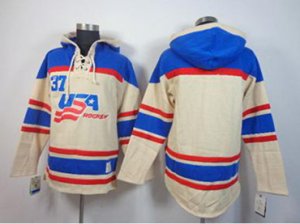 nhl jerseys #37 cream USA[pullover hooded sweatshirt]