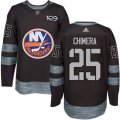New York Islanders #25 Jason Chimera Premier Black 1917-2017 100th Anniversary NHL Jersey