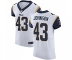 Los Angeles Rams #43 John Johnson White Vapor Untouchable Elite Player Football Jersey