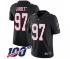 Atlanta Falcons #97 Grady Jarrett Black Alternate Vapor Untouchable Limited Player 100th Season Football Jersey