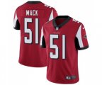 Atlanta Falcons #51 Alex Mack Red Team Color Vapor Untouchable Limited Player Football Jersey