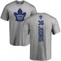 Toronto Maple Leafs #36 Josh Jooris Ash Backer T-Shirt