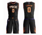 Phoenix Suns #0 Isaiah Canaan Swingman Black Basketball Suit Jersey - Statement Edition