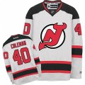 New Jersey Devils #40 Blake Coleman Authentic White Away NHL Jersey