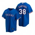 Nike Texas Rangers #38 Danny Santana Royal Alternate Stitched Baseball Jersey