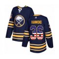 Buffalo Sabres #36 Andrew Hammond Authentic Navy Blue USA Flag Fashion Hockey Jersey