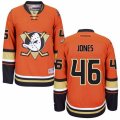 Anaheim Ducks #46 Max Jones Authentic Orange Third NHL Jersey