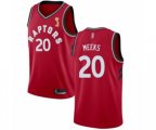 Toronto Raptors #20 Jodie Meeks Swingman Red 2019 Basketball Finals Champions Jersey - Icon Edition