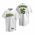 Nike Oakland Athletics #16 Liam Hendriks White Home Stitched Baseball Jersey