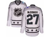 New York Rangers #27 Ryan McDonagh Authentic White Metropolitan Division 2017 All-Star NHL Jersey