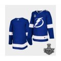 Tampa Bay Lightning Blue Home Authentic 2021 Stanley Cup Jersey