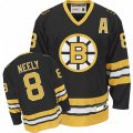 CCM Boston Bruins #8 Cam Neely Premier Black Throwback NHL Jersey