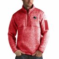 San Jose Sharks Antigua Fortune Quarter-Zip Pullover Jacket Red