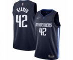 Dallas Mavericks #42 Maxi Kleber Authentic Navy Finished Basketball Jersey - Statement Edition