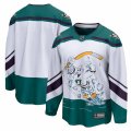Anaheim Ducks Fanatics Branded Blank White 2020-21 Special Edition Breakaway Jersey