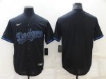 Los Angeles Dodgers Blank Lights Out Black Fashion Stitched MLB Cool Base Nike Jersey