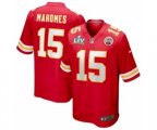Kansas City Chiefs #15 Patrick Mahomes Red Super Bowl LV game Jersey