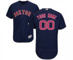 Boston Red Sox Customized Navy Blue Alternate Flex Base Authentic Collection Baseball Jersey