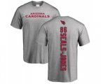Arizona Cardinals #86 Ricky Seals-Jones Ash Backer T-Shirt