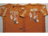 Texas Longhorns #12 Colt McCoy Orange Player Fashion Stitched NCAA Jersey