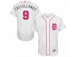 Detroit Tigers #9 Nick Castellanos Authentic White Fashion Flex Base MLB Jersey