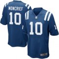 Indianapolis Colts #10 Donte Moncrief Game Royal Blue Team Color NFL Jersey