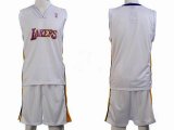 nba los angeles lakers blank white(suit)