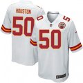 Kansas City Chiefs #50 Justin Houston Game White NFL Jersey