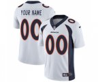 Denver Broncos Customized White Vapor Untouchable Limited Player Football Jersey