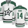 Dallas Stars #14 Jamie Benn Authentic White Away NHL Jersey