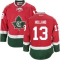 Montreal Canadiens #13 Peter Holland Authentic Red New CD NHL Jersey