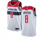 Washington Wizards #8 Tim Frazier Swingman White Home NBA Jersey - Association Edition