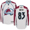 Colorado Avalanche #83 Matt Nieto Authentic White Away NHL Jersey