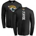 Jacksonville Jaguars #34 Carlos Hyde Black Backer Long Sleeve T-Shirt