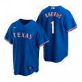 Nike Texas Rangers #1 Elvis Andrus Royal Alternate Stitched Baseball Jersey