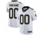 New Orleans Saints Customized White Vapor Untouchable Limited Player Football Jersey