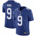 New York Giants #9 Brad Wing Royal Blue Team Color Vapor Untouchable Limited Player NFL Jersey