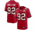Tampa Bay Buccaneers #92 William Gholston Red Super Bowl LV Jersey