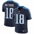 Tennessee Titans #18 Rishard Matthews Navy Blue Alternate Vapor Untouchable Limited Player NFL Jersey