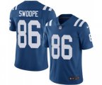 Indianapolis Colts #86 Erik Swoope Royal Blue Team Color Vapor Untouchable Limited Player Football Jersey