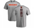 Chicago Bears #88 Riley Ridley Ash Backer T-Shirt