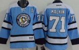 Pittsburgh Penguins #71 Evgeni Malkin Blue Stitched NHL Jersey